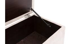 Goossens excellent bedbank attent beige stof - 8235535-{merk}-proefmodel-proefmodel-stof-01
